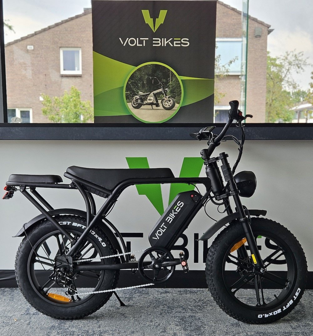 Fatbike ouxi v8 met achterzitje
