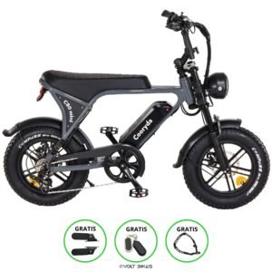 OUXI C80 Mini Fatbike - Grijs - Volt Bikes