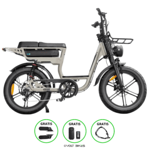 Fatbike V20 Pro - Comfort - Lage instap - Grey