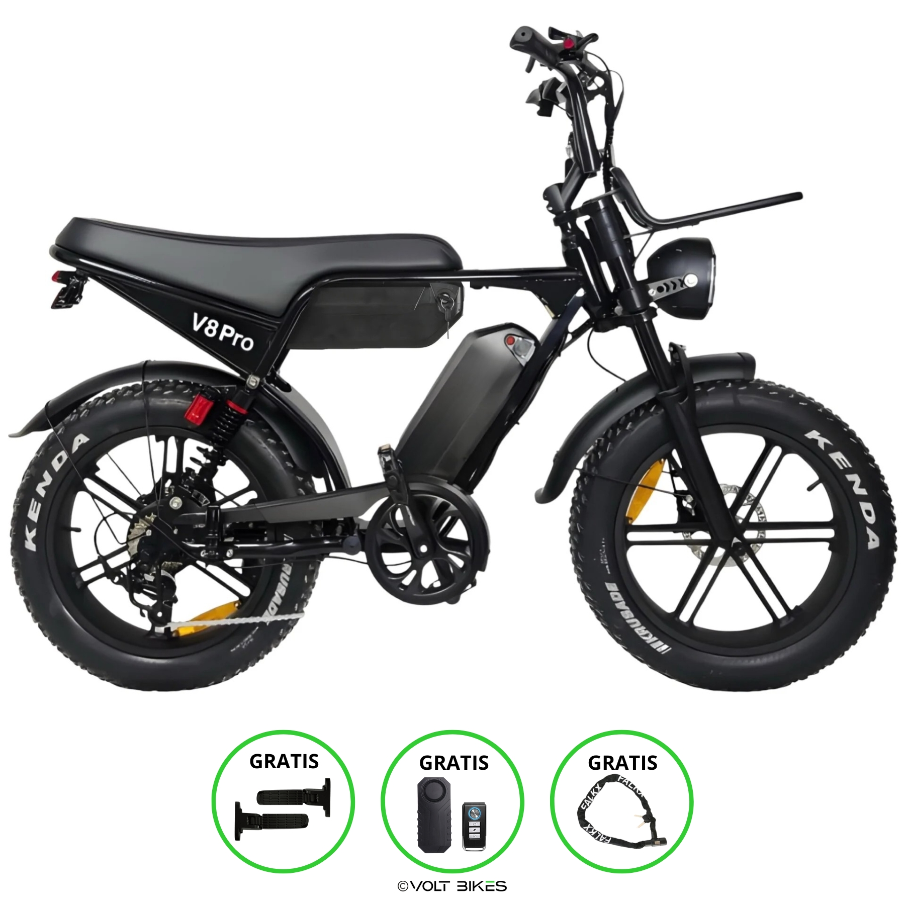 Ouxi V8 - Pro Max - Dubbele accu