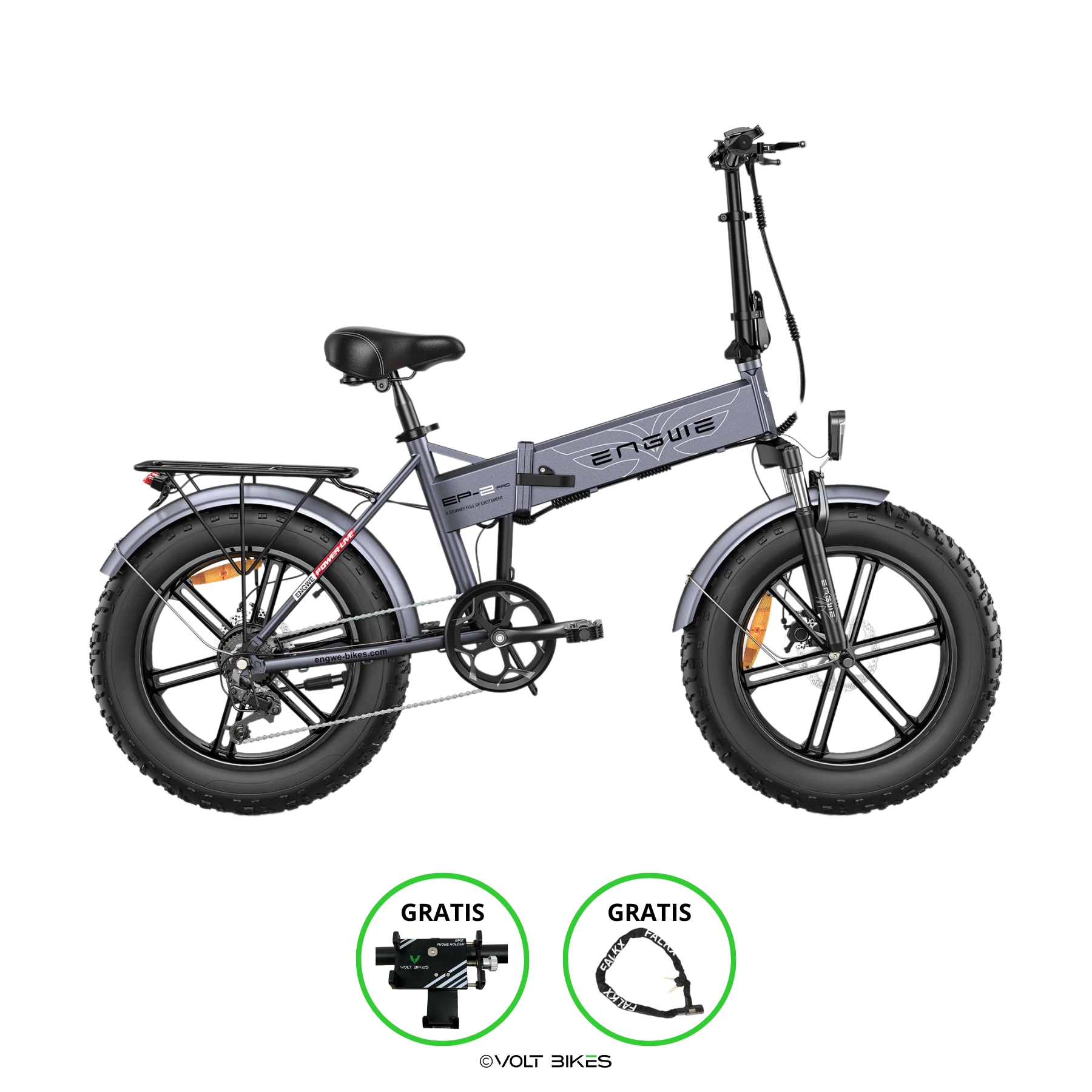 ENGWE EP 2 PRO - Vouwfiets - Grijs